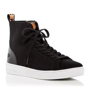 Michael KORS Edie Knit High Top Sneakers Size 6